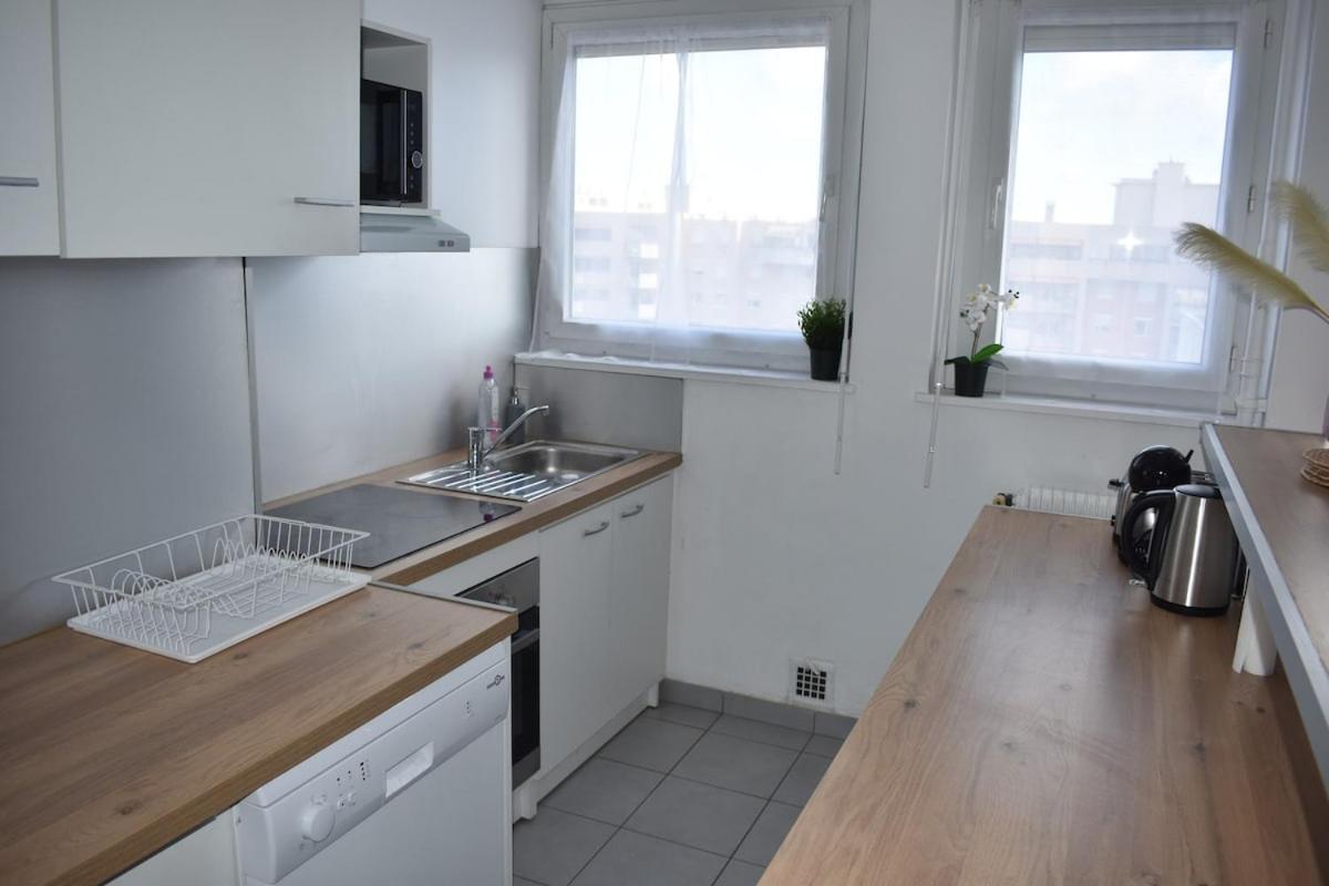 Appartement Lumineux 3 Chambres - Villeurbanne Gratte Ciel 外观 照片