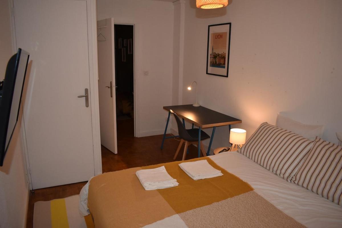 Appartement Lumineux 3 Chambres - Villeurbanne Gratte Ciel 外观 照片