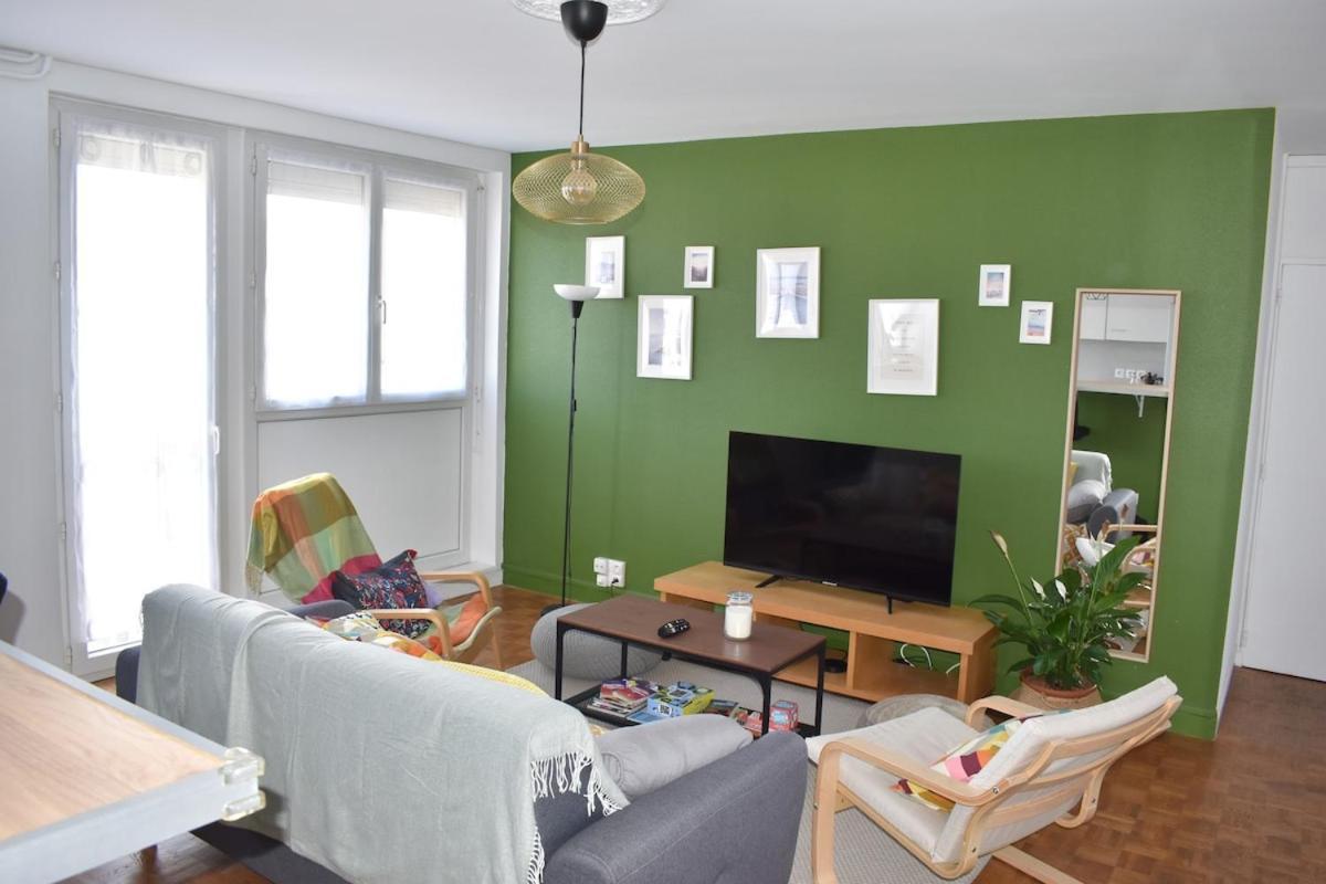 Appartement Lumineux 3 Chambres - Villeurbanne Gratte Ciel 外观 照片