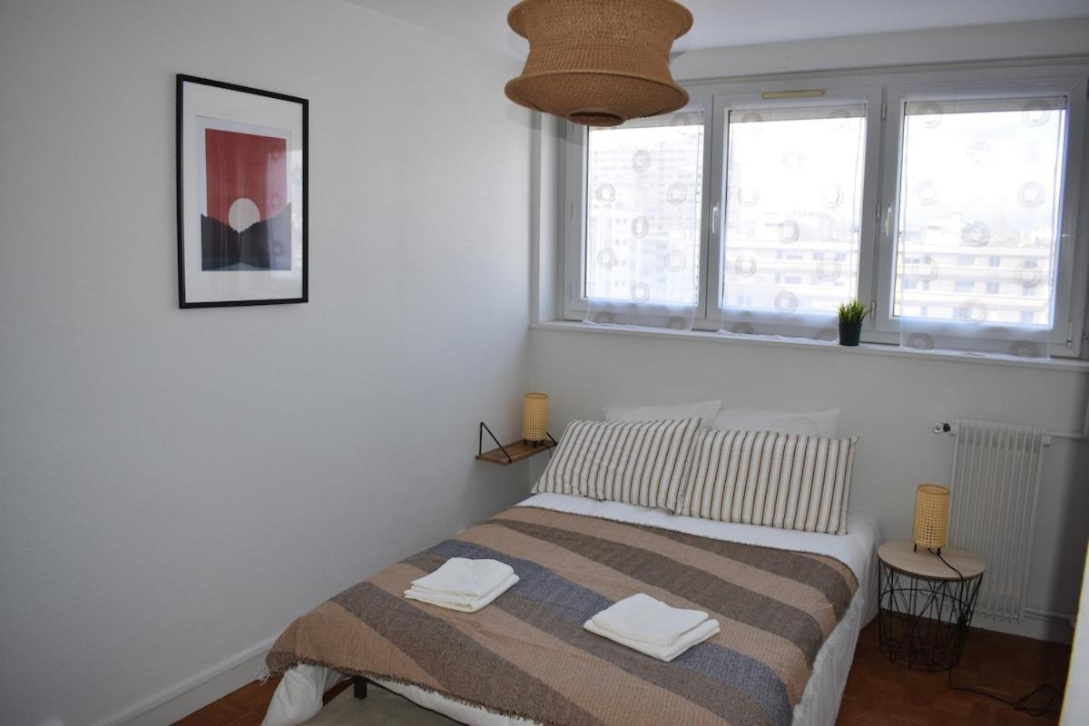 Appartement Lumineux 3 Chambres - Villeurbanne Gratte Ciel 外观 照片