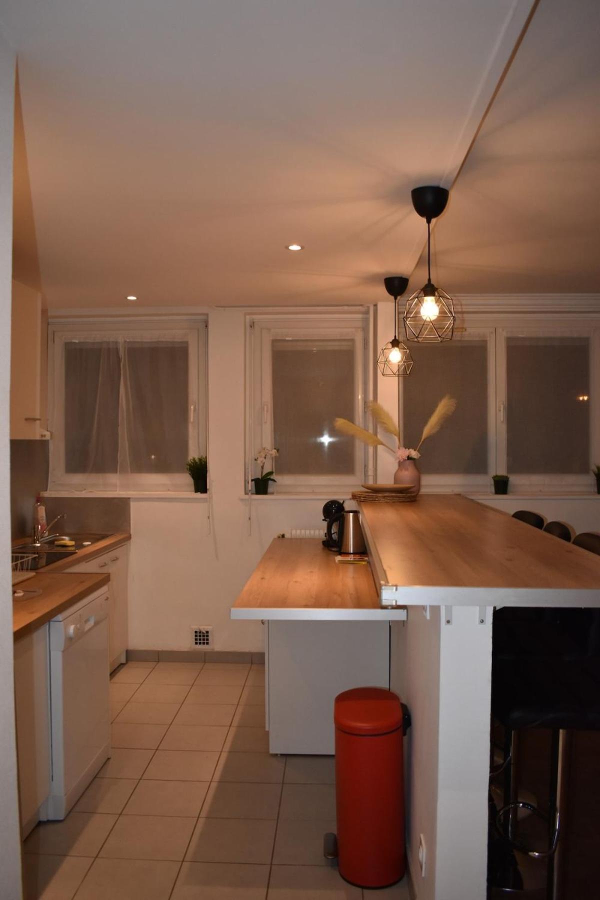 Appartement Lumineux 3 Chambres - Villeurbanne Gratte Ciel 外观 照片