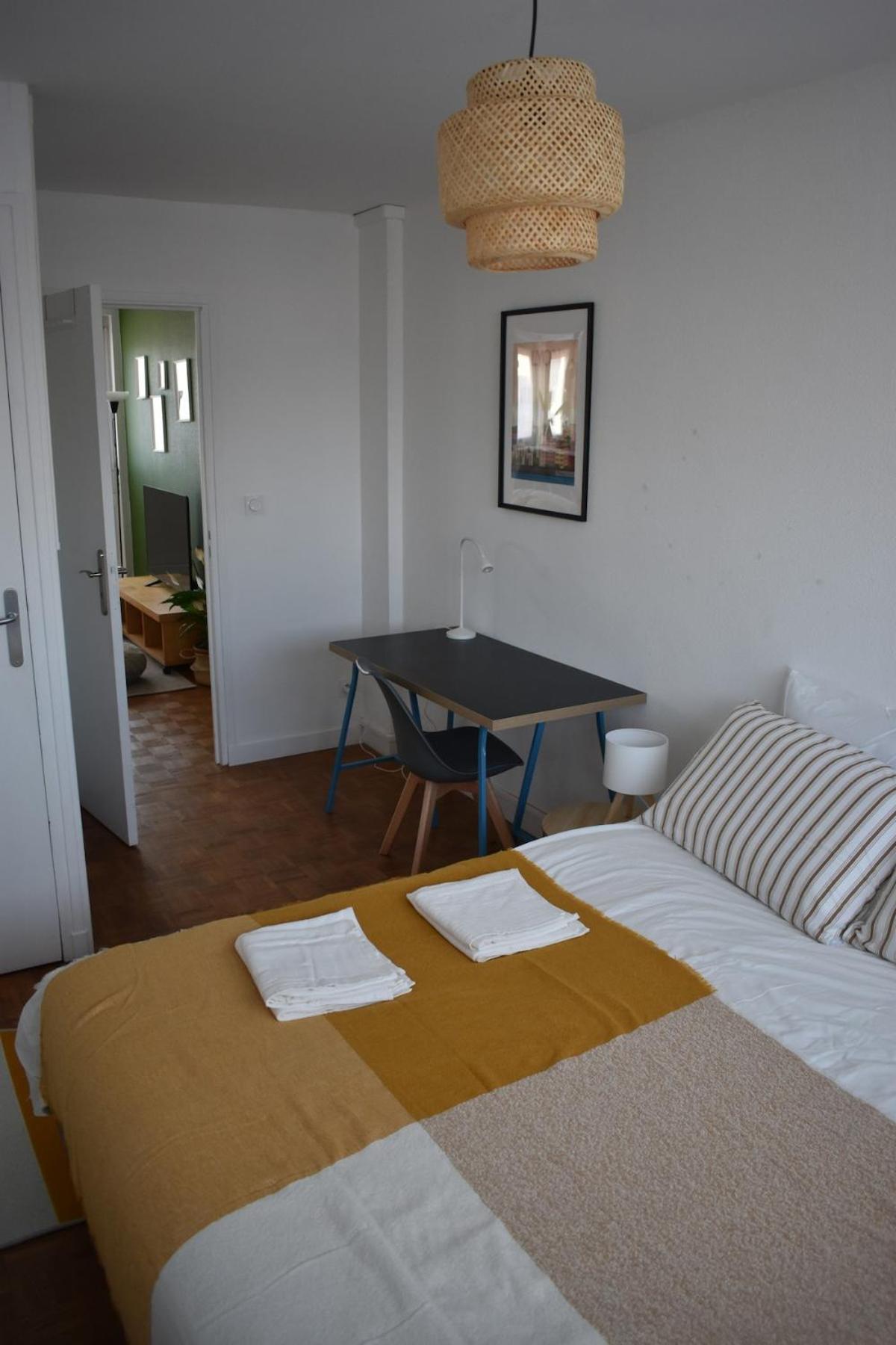 Appartement Lumineux 3 Chambres - Villeurbanne Gratte Ciel 外观 照片
