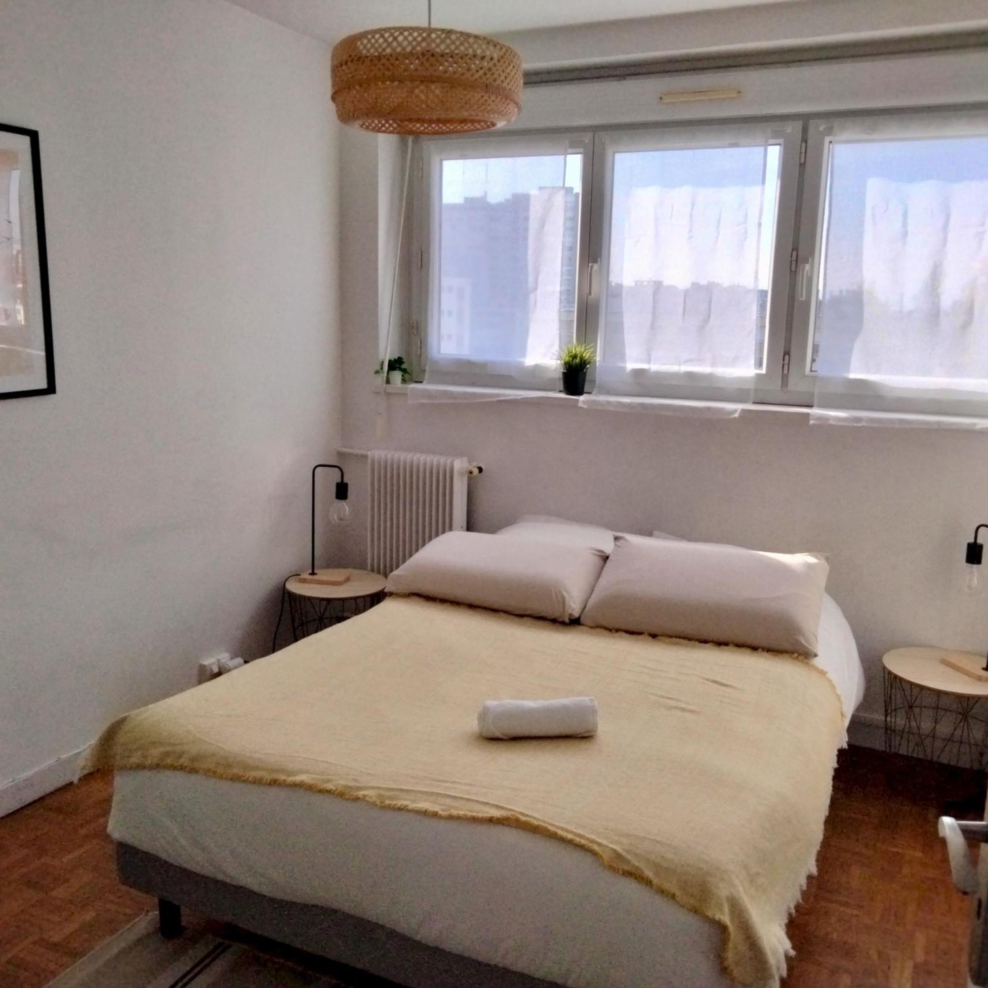 Appartement Lumineux 3 Chambres - Villeurbanne Gratte Ciel 外观 照片